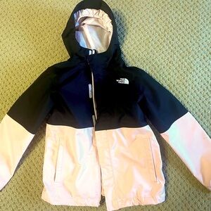 Girls size 10-12 pink/black 2 in 1 with fleece liner. Smoke free home.